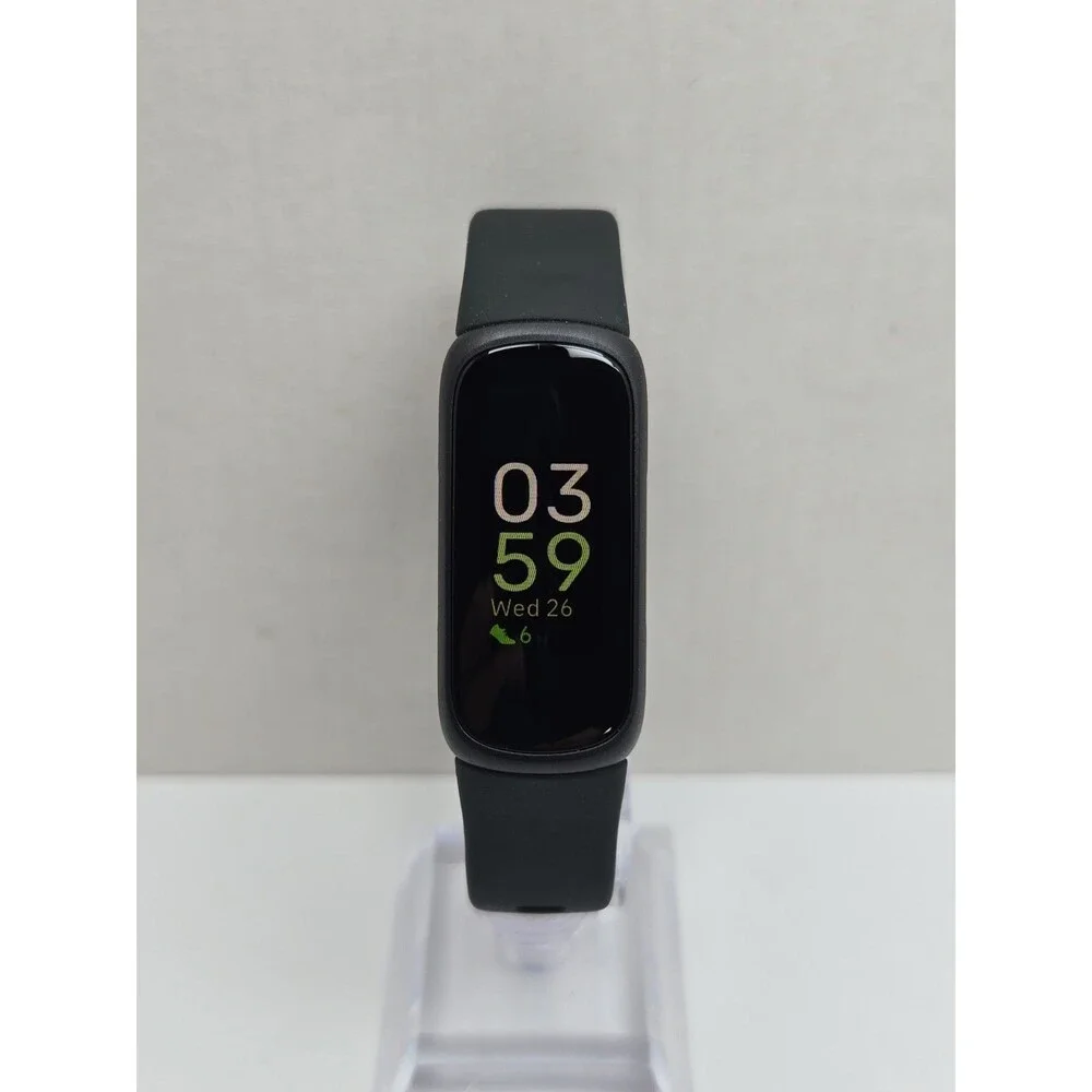 Fitbit Inspire 3 Health Fitness Tracker Midnight Zen Black Heart Rate Sleep SpO2